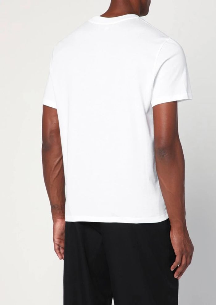 T-shirt blanc imprimé tendance - photo numéro 3