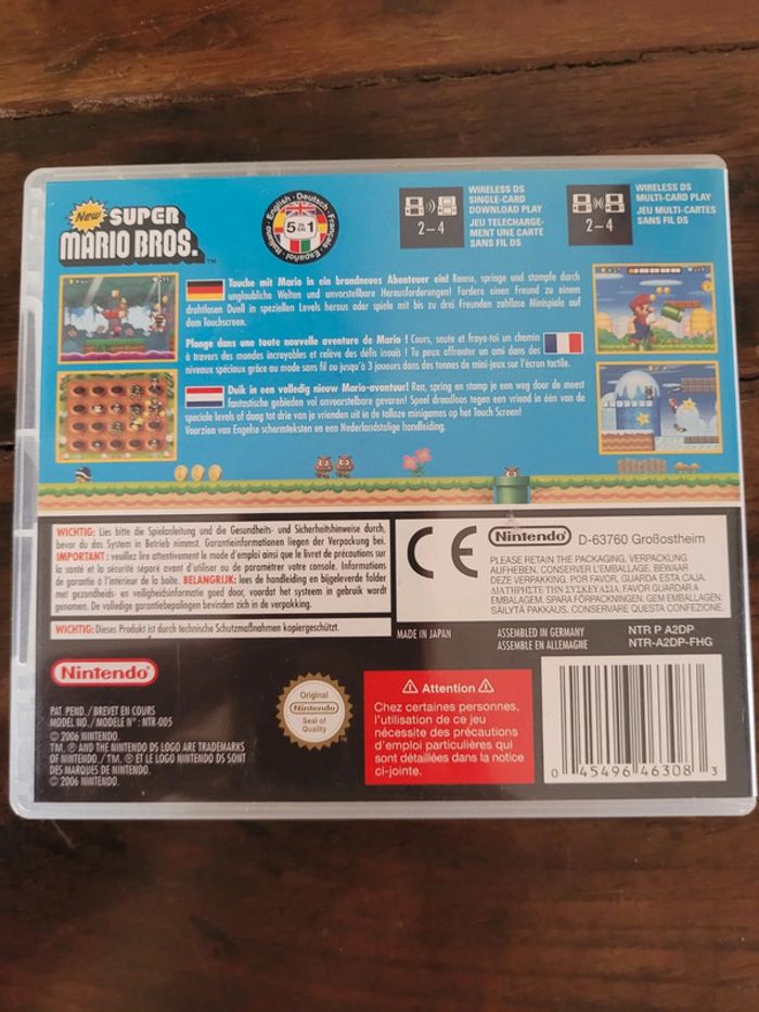Vends jeux ds super mario bros - photo numéro 3