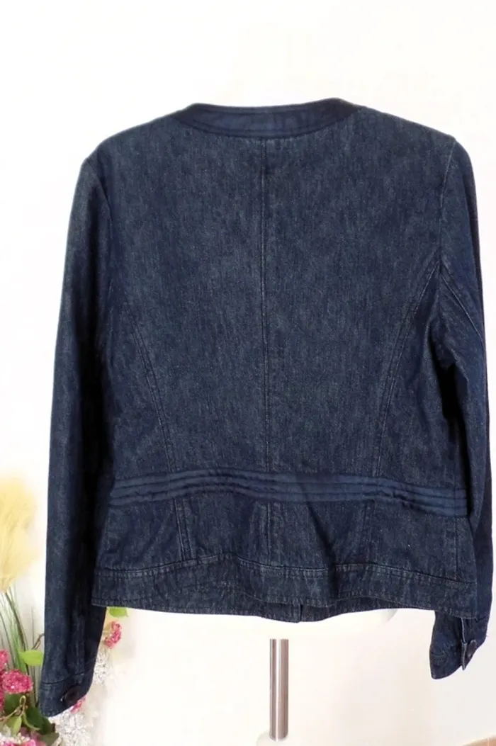 Veste_denim jeans_ coton - photo numéro 6
