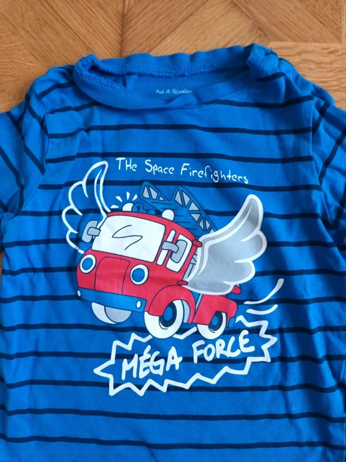 T shirt manches longues 18mois - photo numéro 2