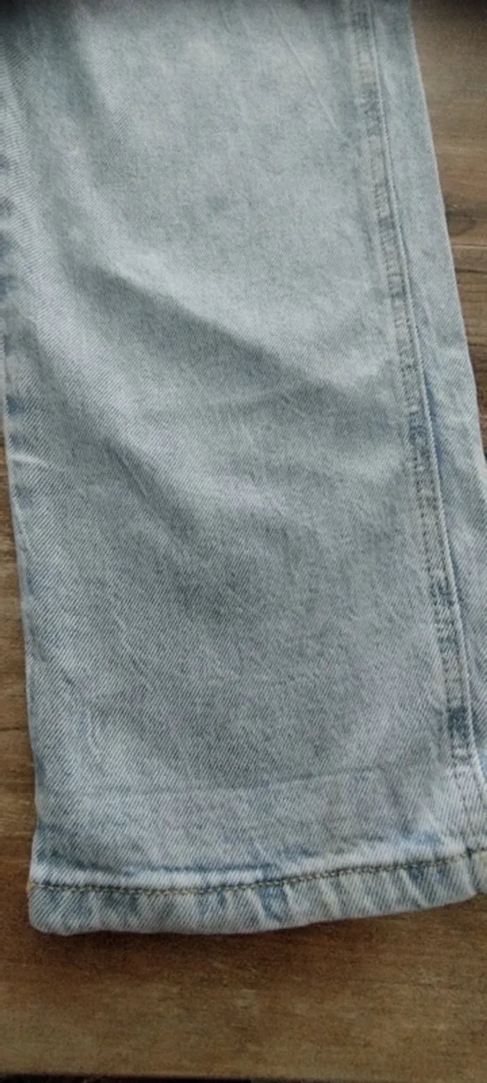 Salopette en jeans fille H&m - photo numéro 5