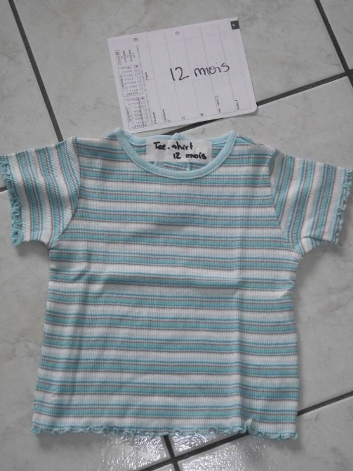 Tee-shirt rayé
