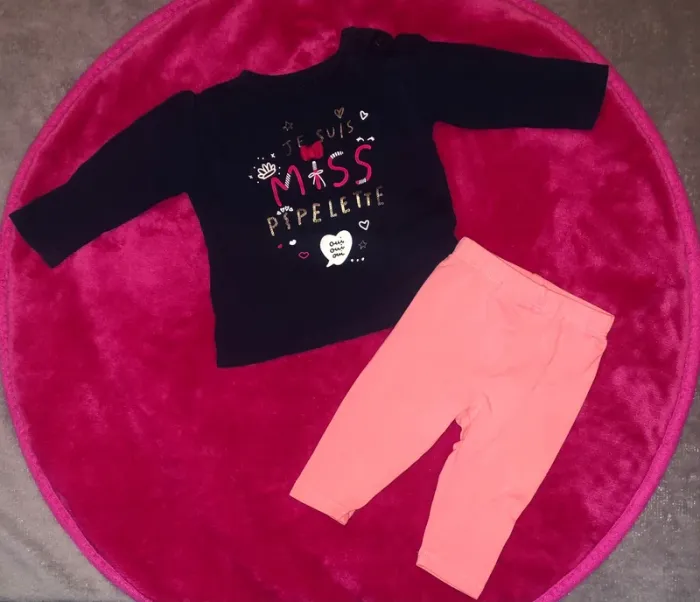 Ensemble 6mois fille