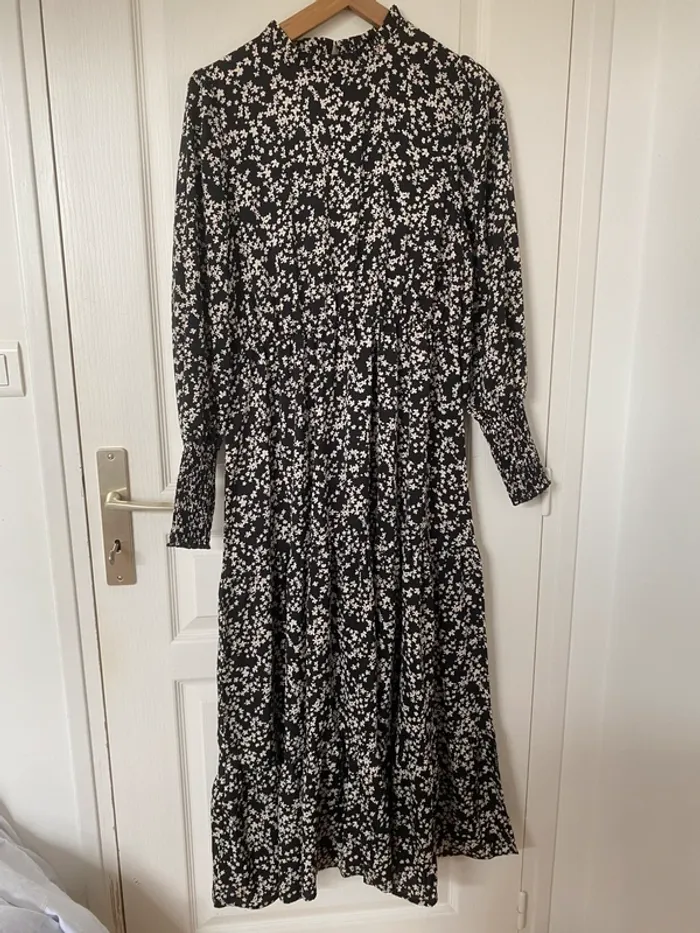 Robe longue fleuris