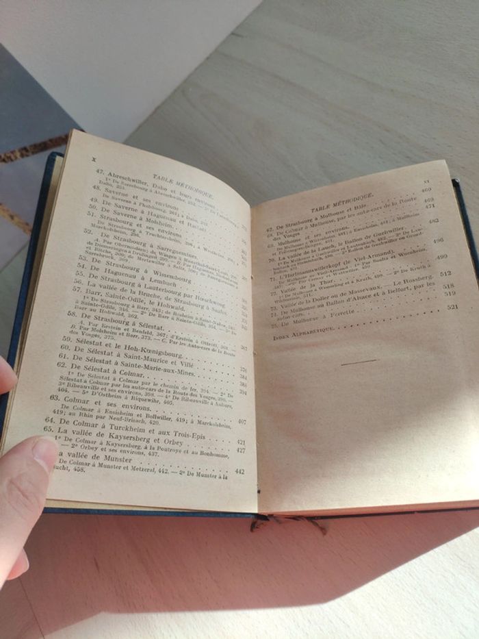 Livre guides bleus Vosges Lorraine Alsace 1922 - photo numéro 11