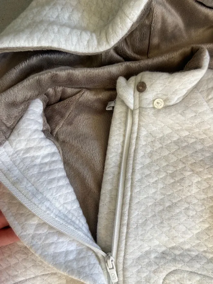 Veste chaude douce Obaïbi 9mois - photo numéro 2