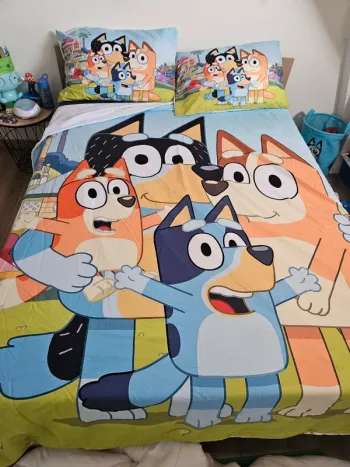 Housse de couette Bluey