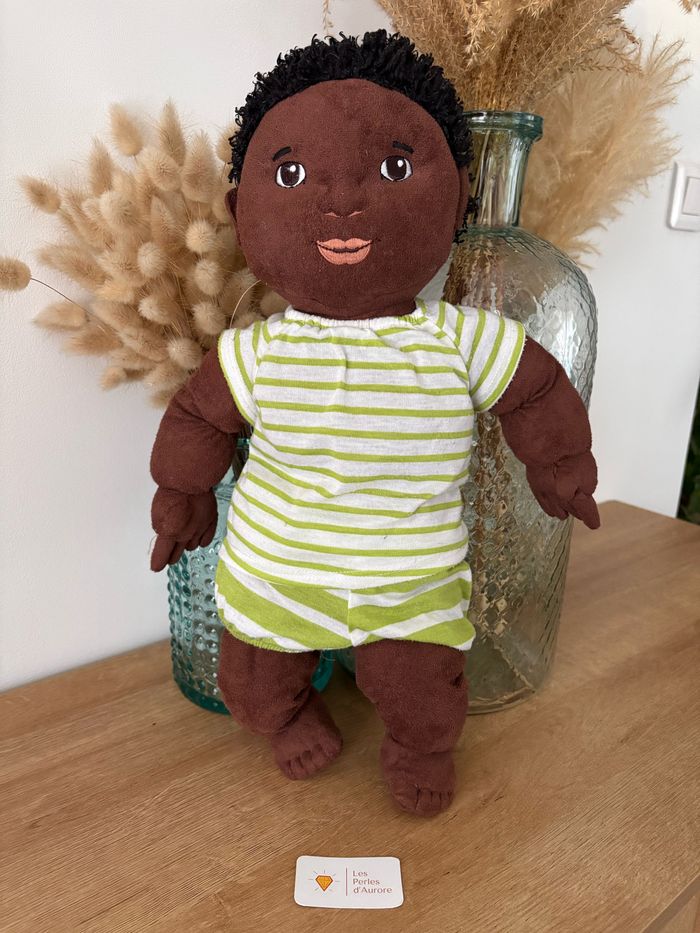 Poupée poupon de chiffon IKEA afro