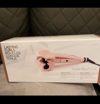Boucleur rose blush curl neuf babyliss