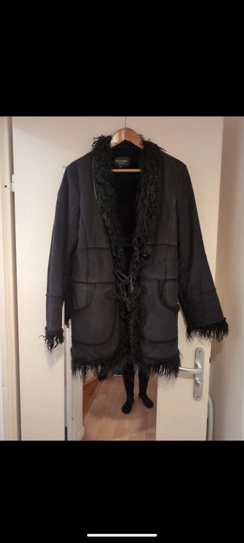 Manteau noir femme