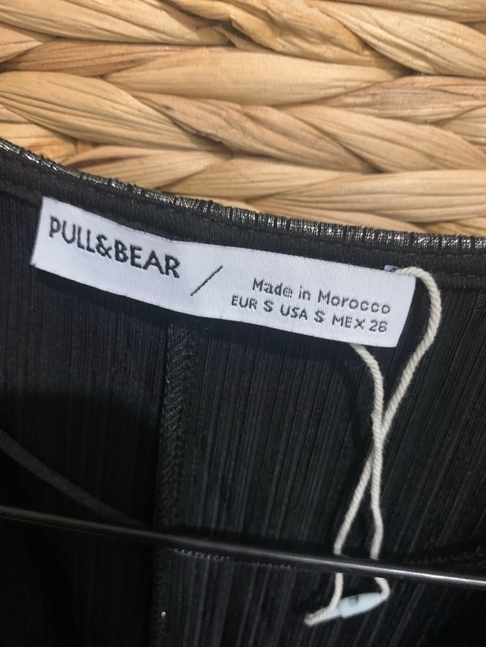 Robe argentée neuve pull & bear Taille S - photo numéro 3