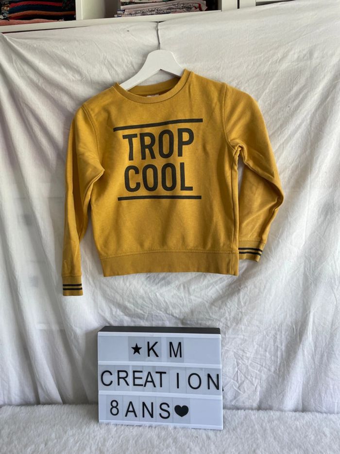 Sweat 8 ans tape à l’œil