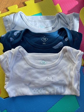 Lot de bodies manches longues