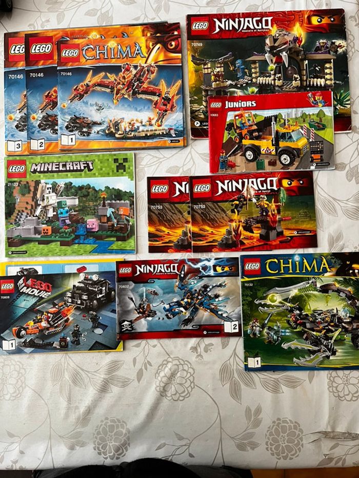 Notices instruction de montage lego
