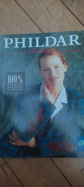 Catalogue tricot Phildar créations vintage
