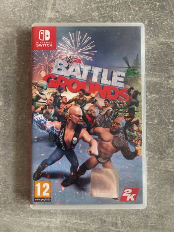 Jeu pour Nintendo Switch, WWE 2K Battlegrounds en français.