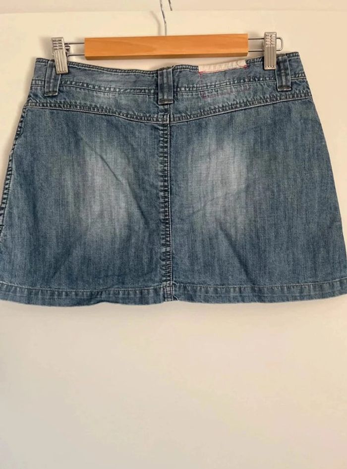 Mini jupe en jean vintage IKKS - photo numéro 5