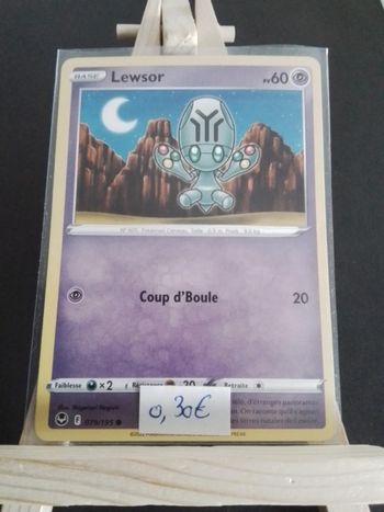 Carte Pokémon Lewsor 79/195