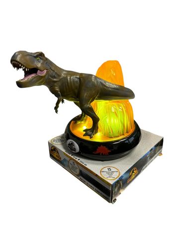 Lampe lumineuse figurine 3D Jurassic World Dominion 15 cm