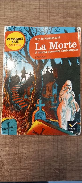 livre "La morte" de Guy de Maupassant