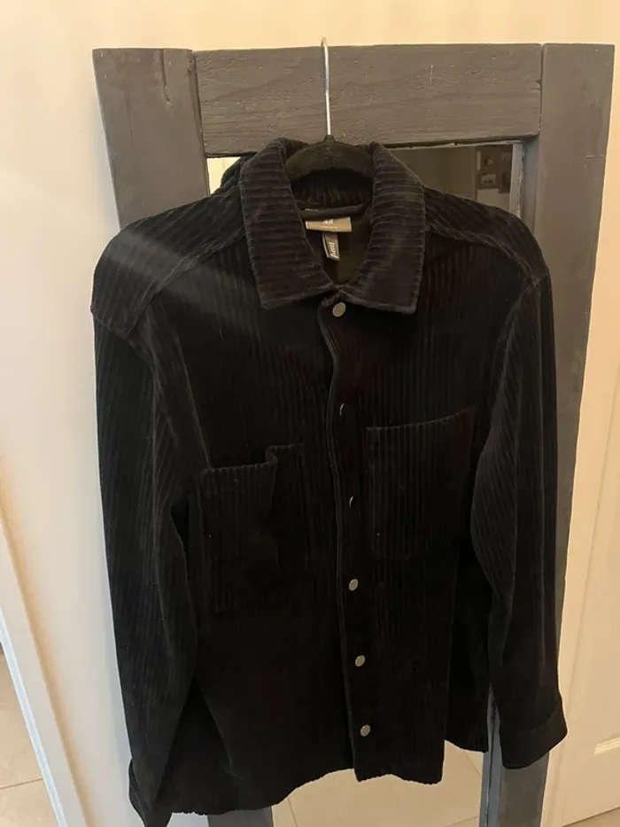 Veste sur chemise en velours - photo numéro 5