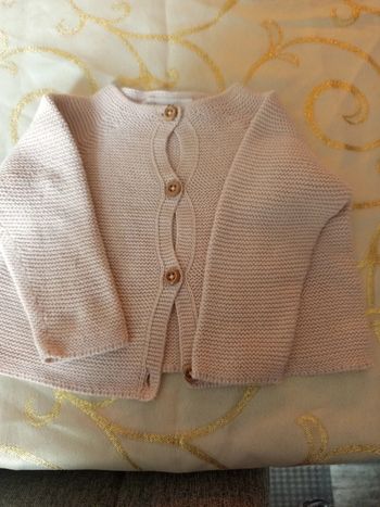 Gilet 3/6 mois fille