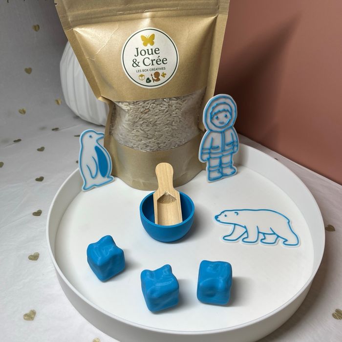 Kit bac sensoriel complet « Monde Polaire » - photo numéro 4