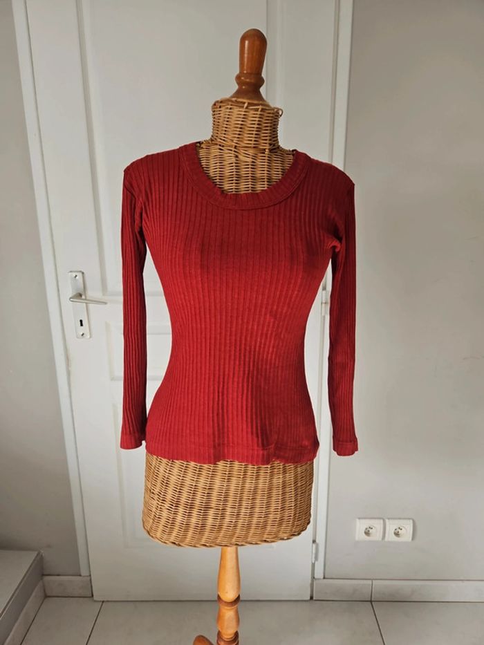 T-shirt ml femme taille M u46 - photo numéro 2