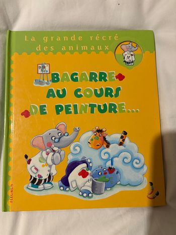 Livre bagage au cours de peinture