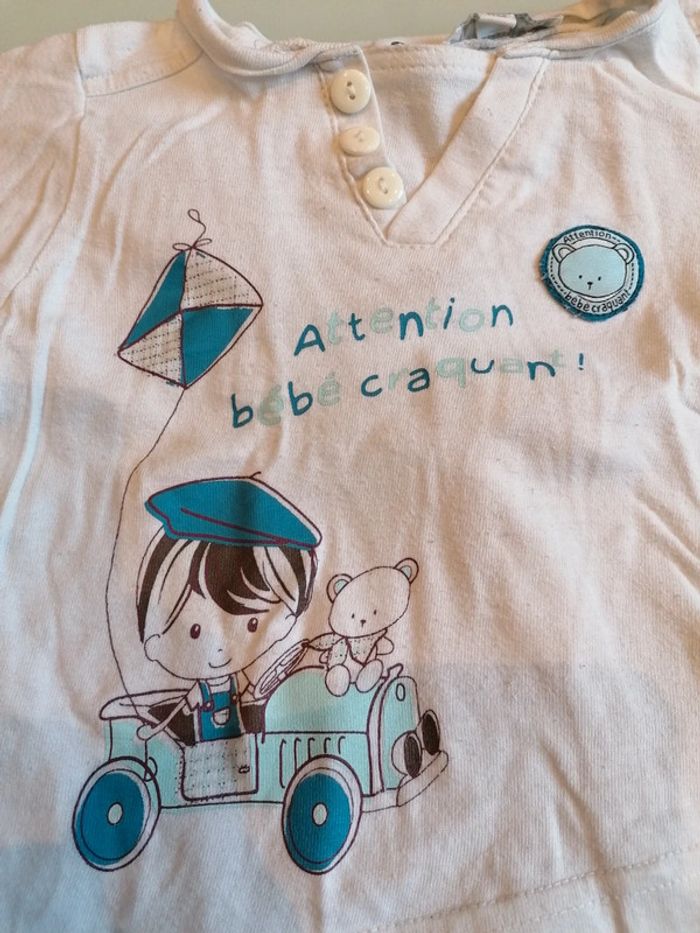 T-shirt longue manche 9mois - photo numéro 2