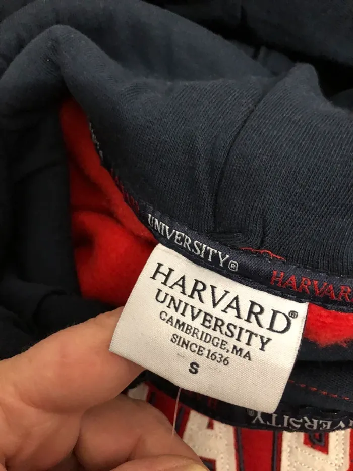 Sweat capuche Harvard university - photo numéro 7