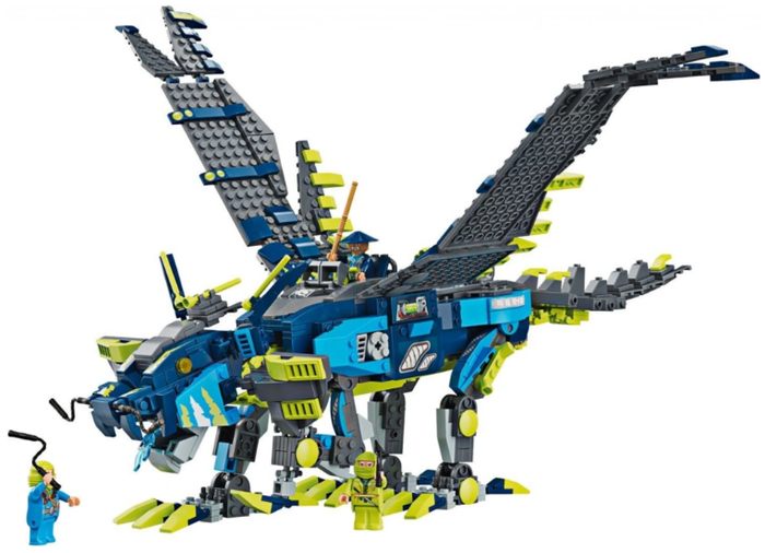 🏗 Vrac adventure dragon Clippys Playtive Lidl - photo numéro 6