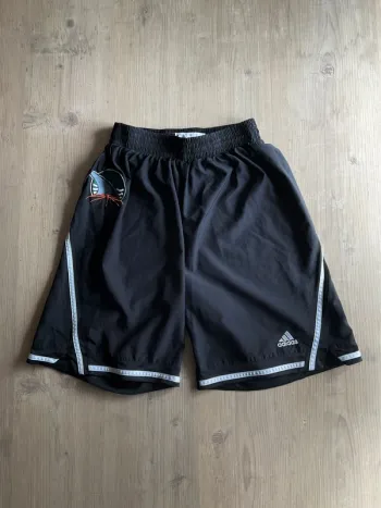 Short léger de sport noir pour homme Adidas taille S 458