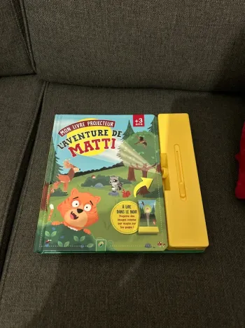Livre projecteur l’aventure de Matti