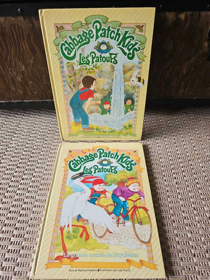 Livres cabbage patch kids les patoufs vintages