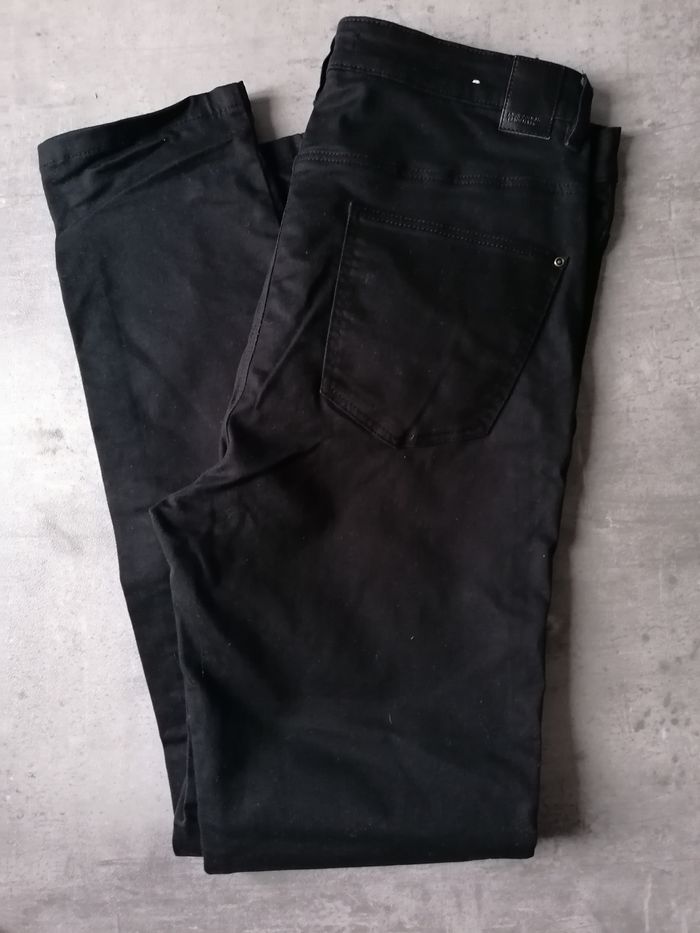 Pantalon stretch noir