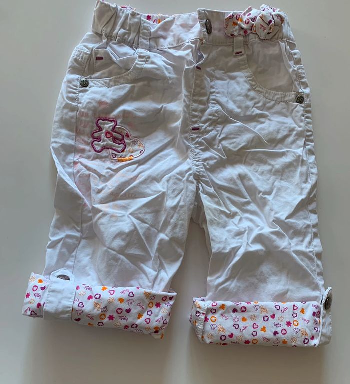 Lot pantalon/pantacourt et hauts 18 mois été - photo numéro 6