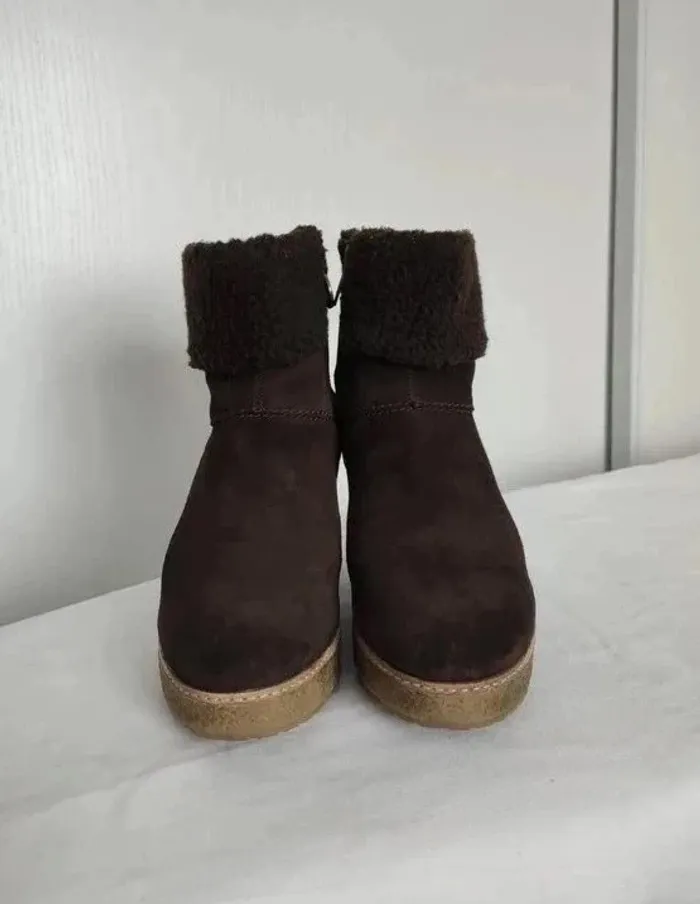 Bottines compensées - Geox - taille 37 - photo numéro 4