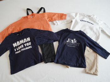 Lot de 6 Vêtements Kiabi/Gémo en 18 mois pour Garçon