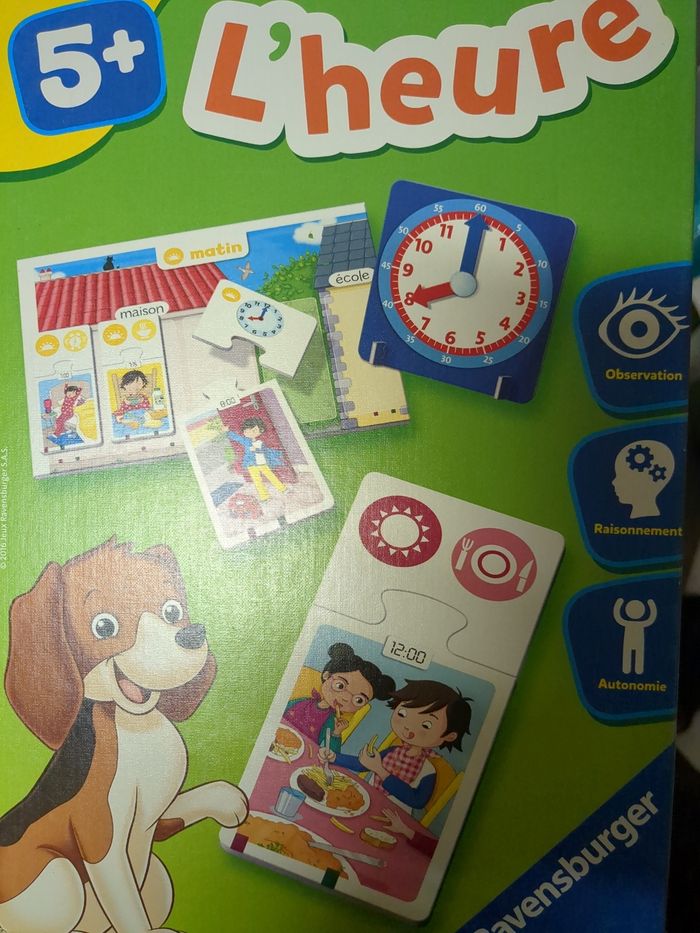 J'apprends l'heure