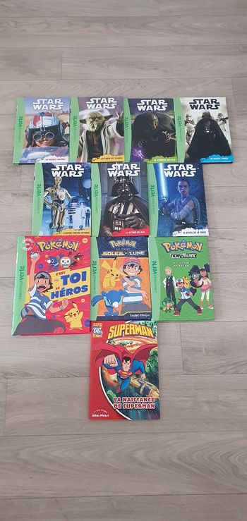 Lot de 11 livres pour 6/8 ans 