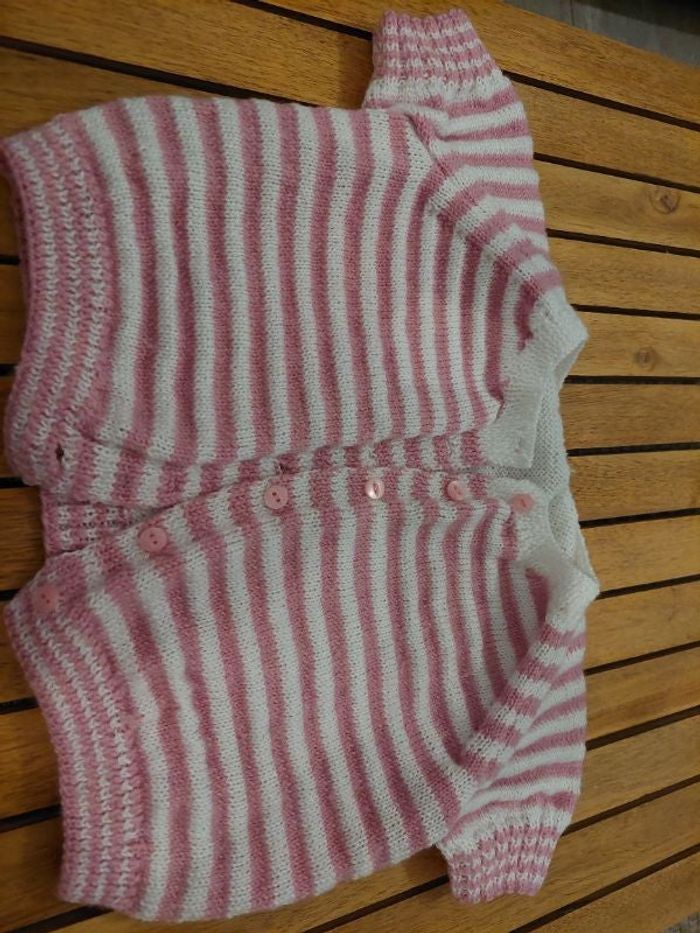 Gilet sans manche fait main