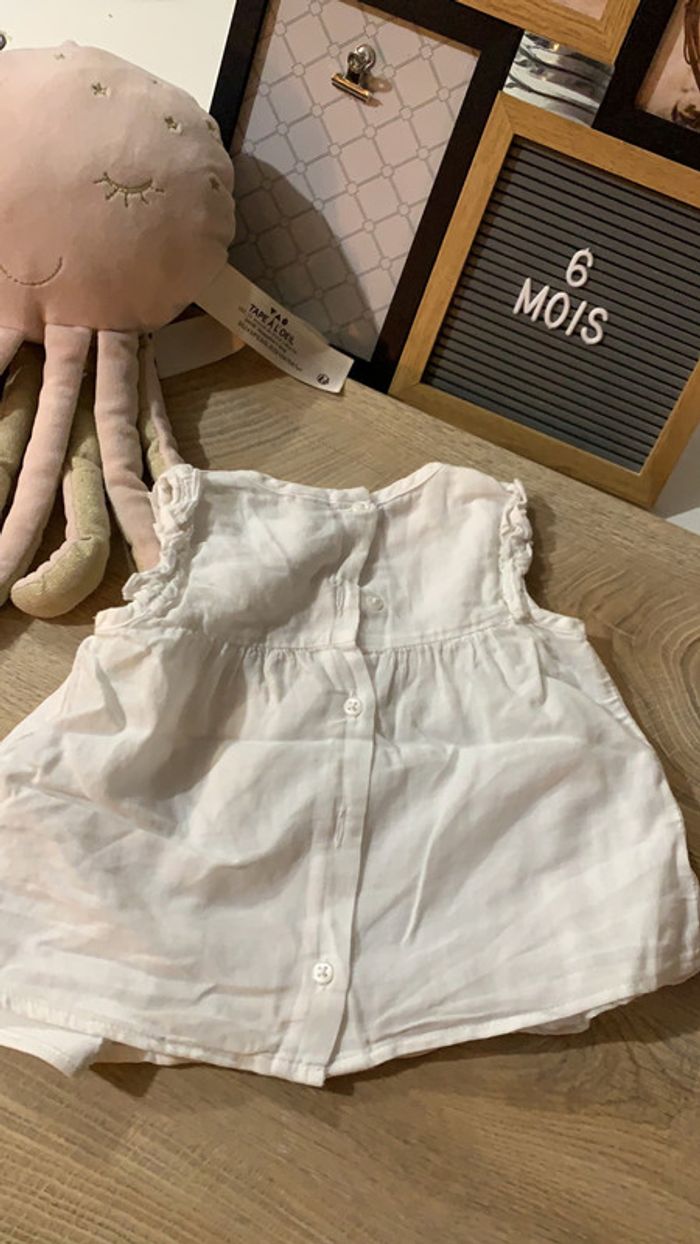 TEE shirt blouse 6 mois - photo numéro 2