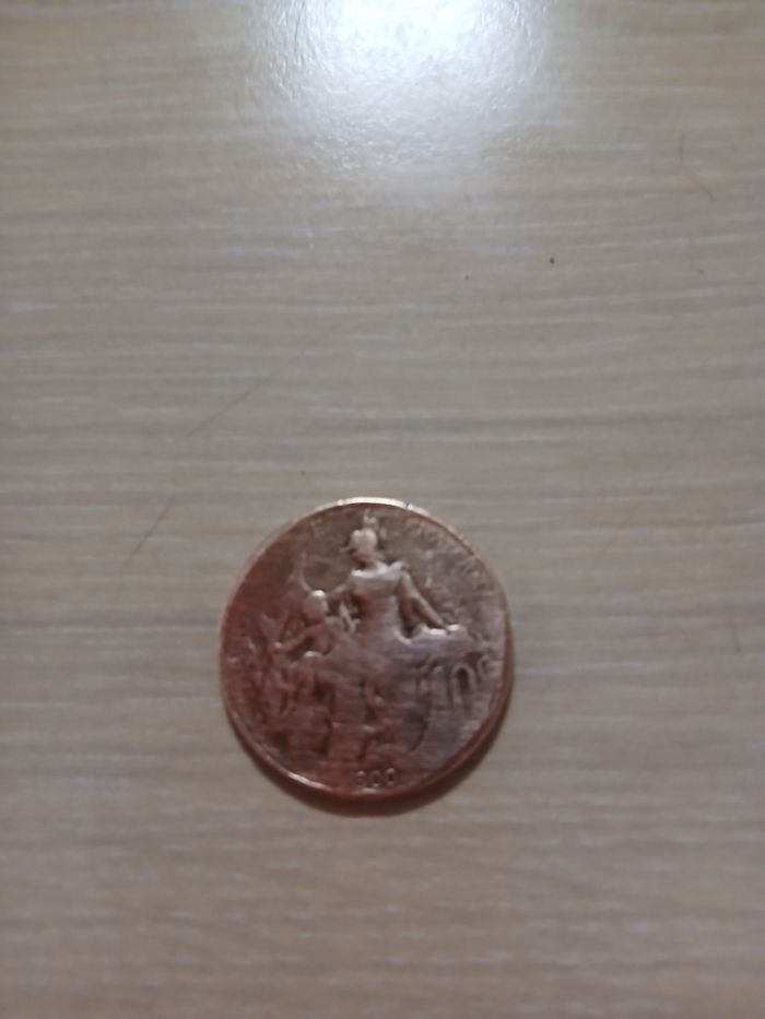 Piece de collection 10c fraterin annee 1900 tres bonne etat - photo numéro 4