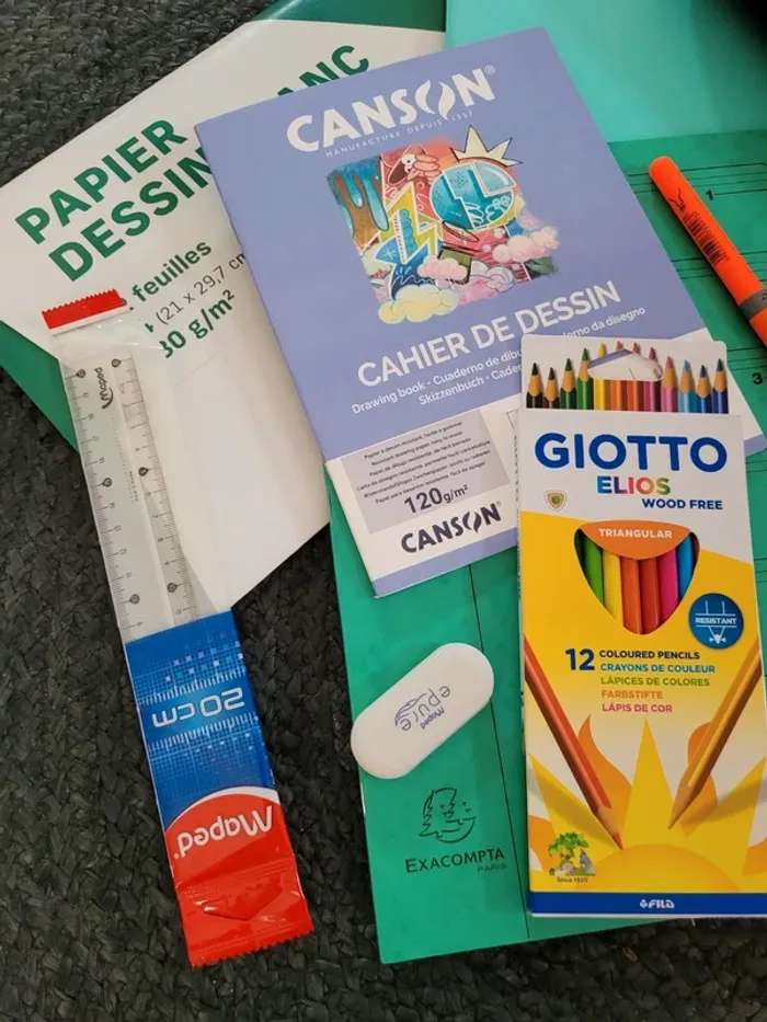 Lot fournitures scolaires (trieurs etc) - Exacompta/Maped - photo numéro 2