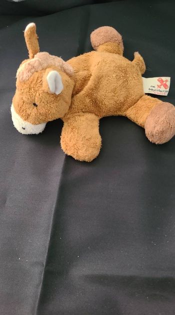 doudou cheval poney couché nicotoy