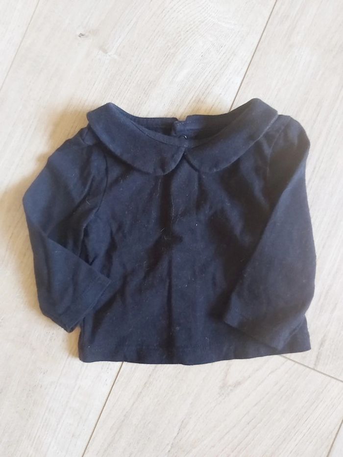 Haut fille col Claudine fille Kiabi 1 mois (78)