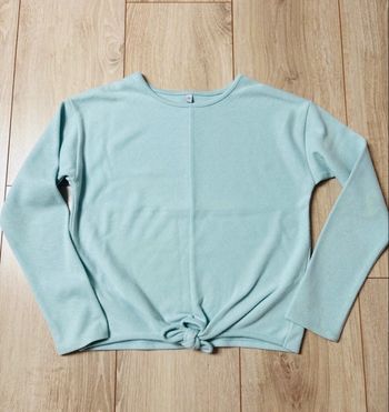 Pull vert pale fille 12 ans 