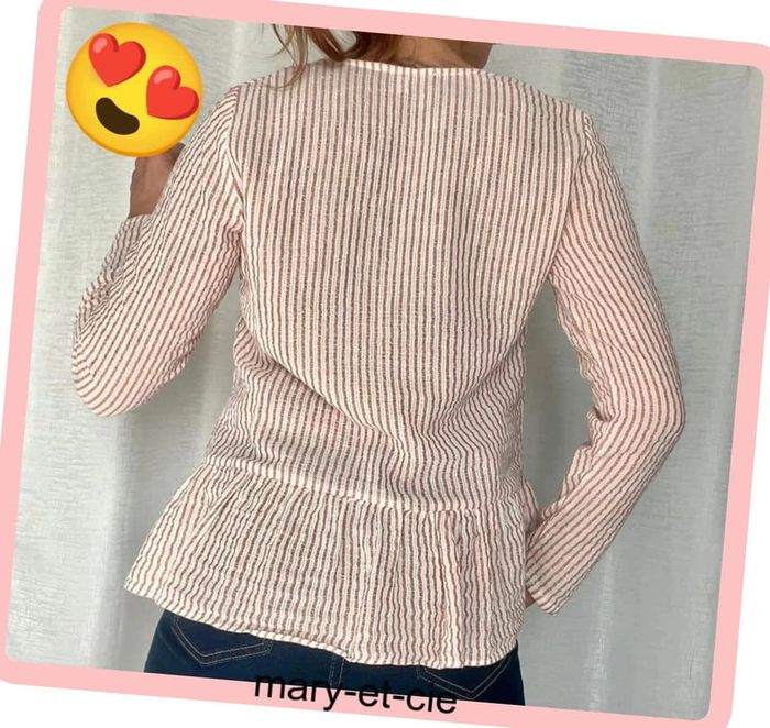 Blouse manches longues taille 34 - mademoiselle D - photo numéro 5