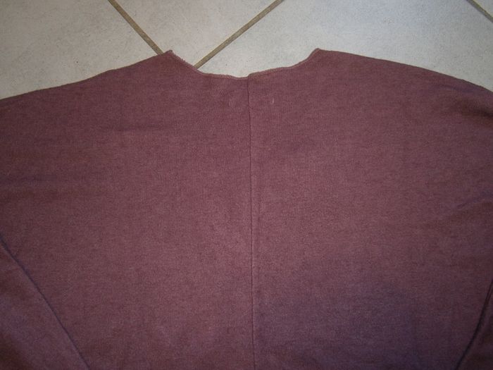 Pull Ml vieux rose coupe large Taille 40 - photo numéro 7